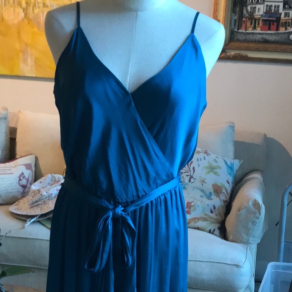 Banana Republic Pants - Banana Republic Blue Jumpsuit